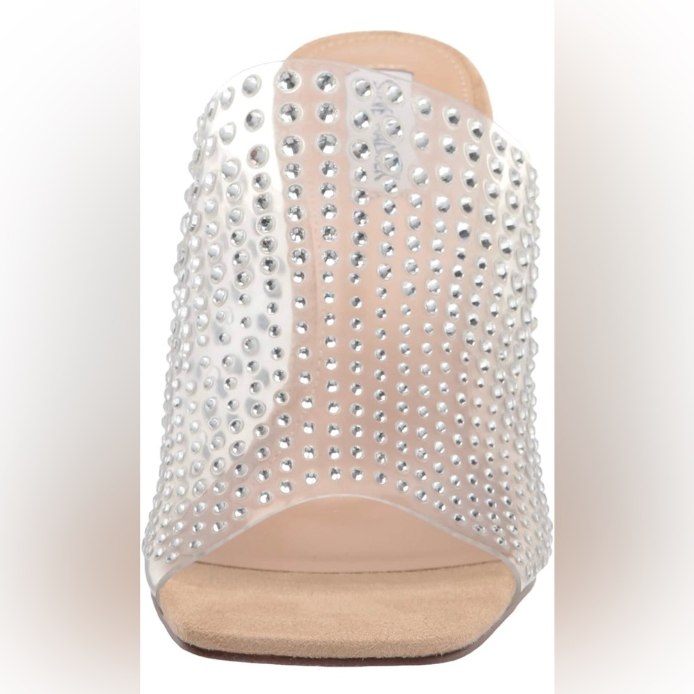 Steve Madden Rhinestone Nicely Heeled Sandals